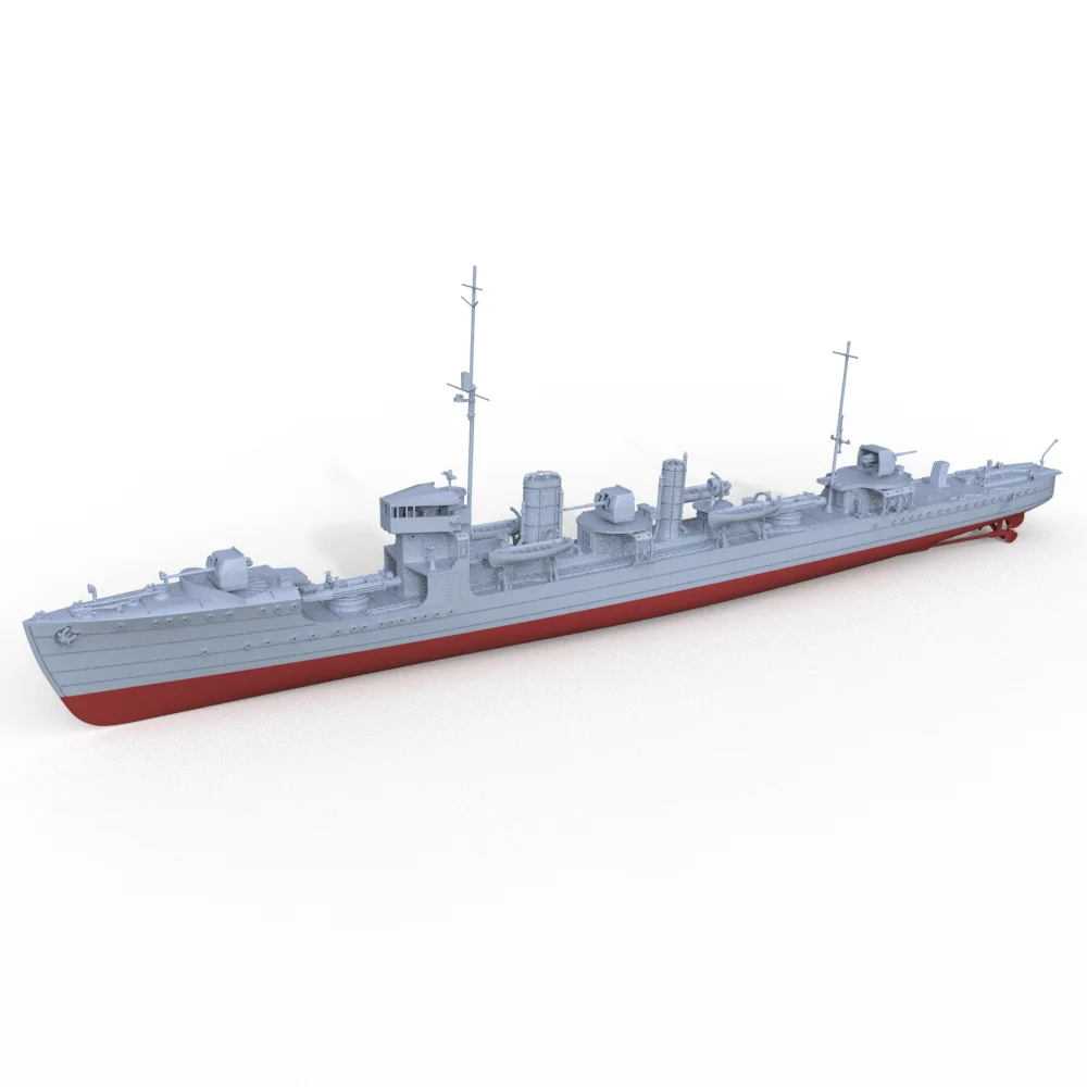 

SSMODEL SSC742 1/700 1/350 Комплект военной модели Momi Class, IJN Destroyer Momi, 1930 Миниатюрная статическая модель с полным корпусом