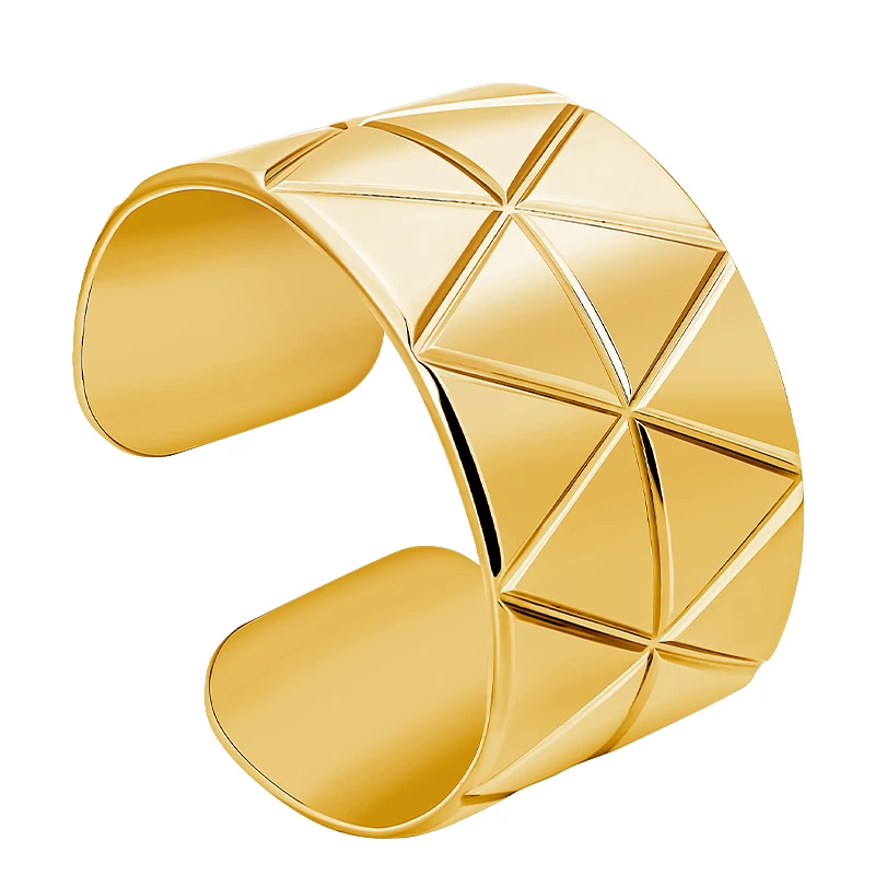 

VAROLE Minimalist Geometry Open Bracelets For Women Stainless Steel Gold Color Delicate Cuff Bangle Fashion Jewelry Pulseras