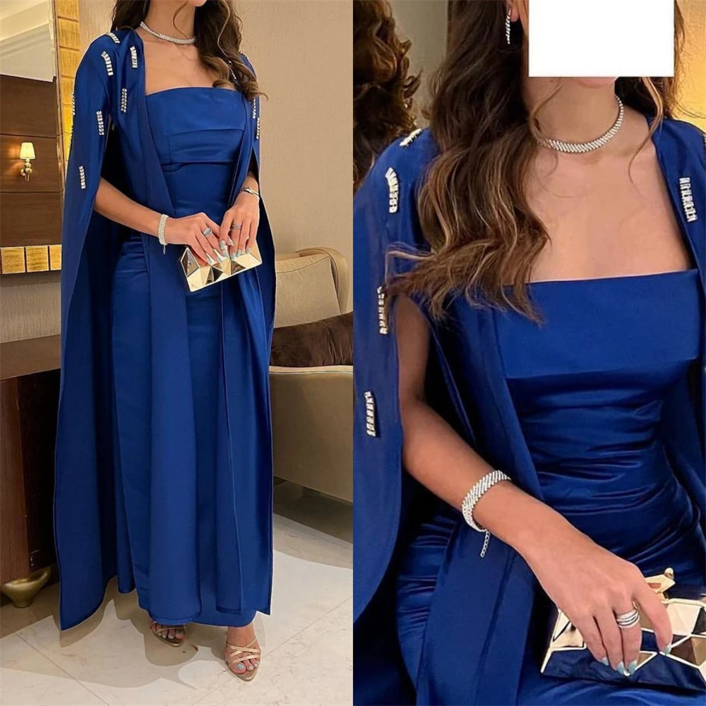 

Customized Exquisite Square Sheath Celebrity Cocktail Sequin Draped S vestidosdegraduacióncocktail dresses فستان سهرة نسائي