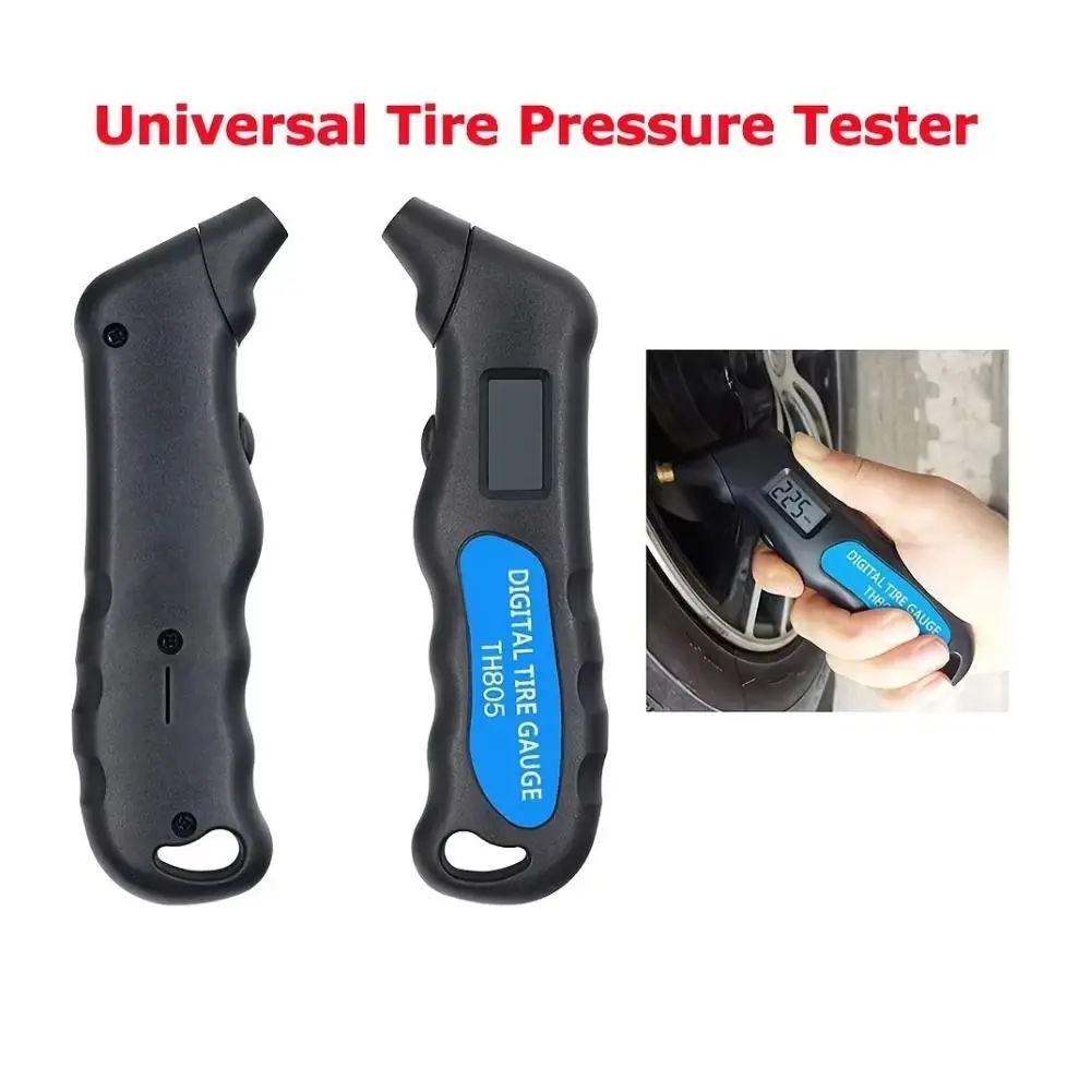 

Universal Digital Tire Gauge ABS LCD Display Air Pressure Tester High Accuracy Multifunction Car Tire Air Pressure Gauge Meter