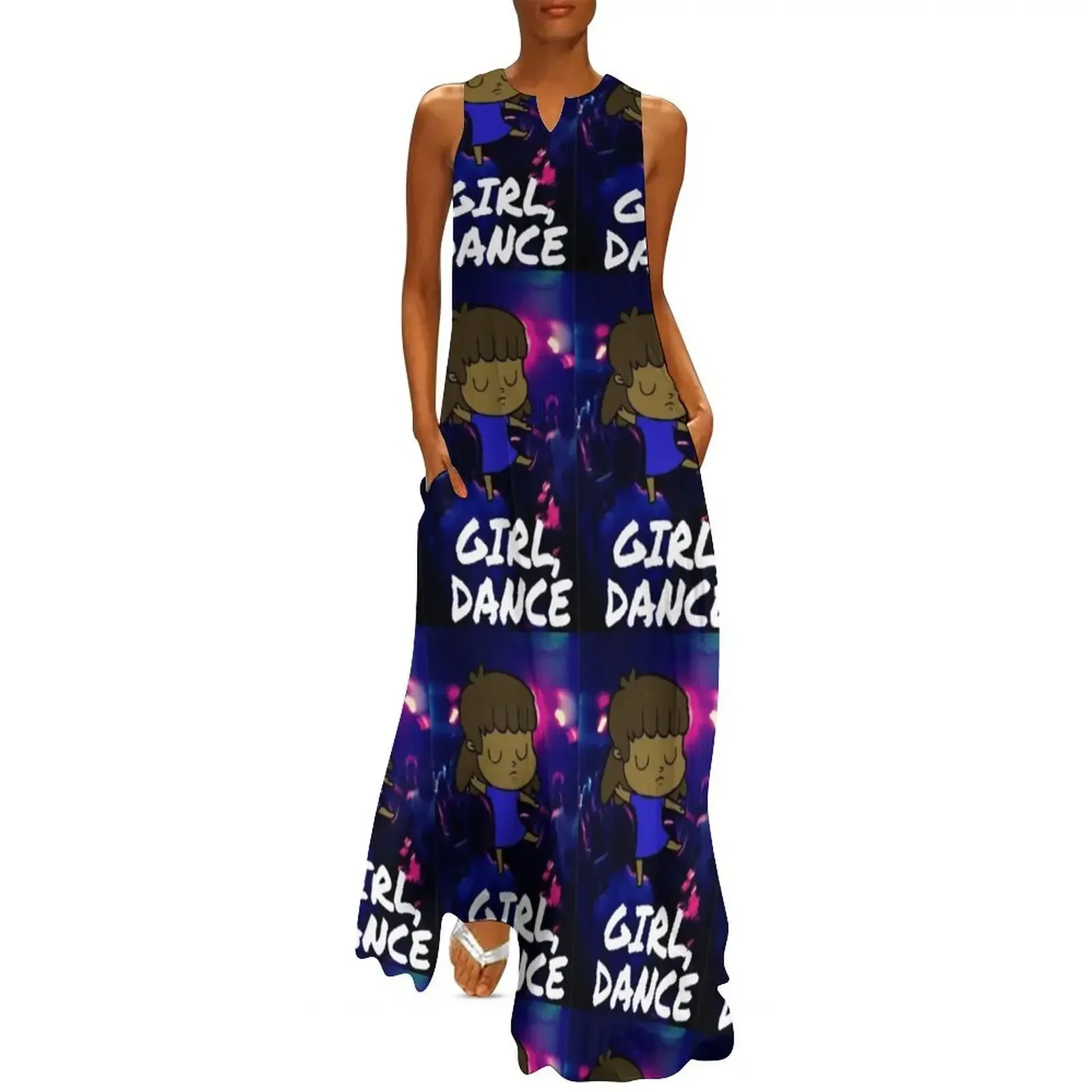 

Girl, Dance Long Dress evening dress women women's clothing trend 2025 Clothing female Dress