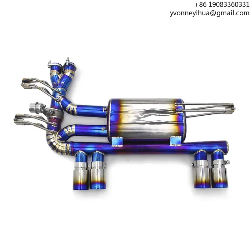 

COC Valvetronic выхлопные трубы из титанового сплава для BMW M3 E46 2004-2006 с глушителем с дистанционным управлением