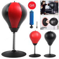 Desktop Punching Bag Table Boxing  Ball with Strong Suction Cup Fighting Speed Training Punching Bag Kid Adult Stress Relief Toy