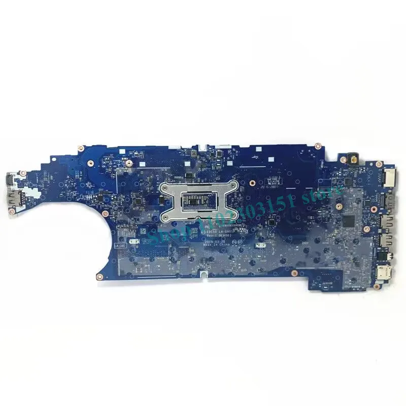 CN-0J16NW 0J16NW J16NW With SRF9Z I5-8365U CPU Mainboard EDC50 LA-G901P For DELL 5500 Laptop Motherboard 100% Fully Working Well