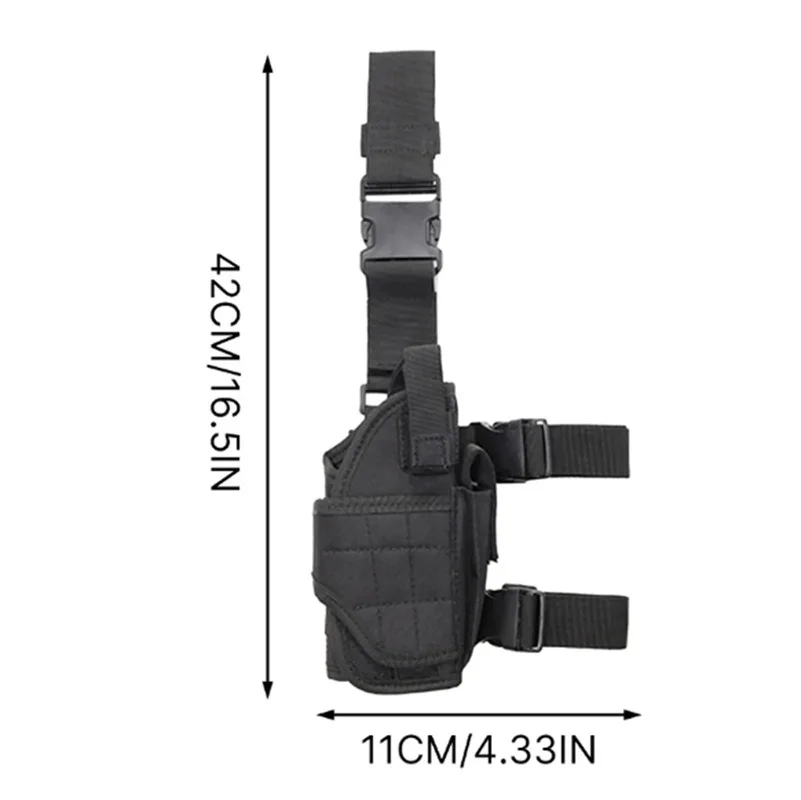 Tactical Thigh Sheath - Outdoor Quick Draw Leg Pouch for , Multi-Purpose Molle System Leg Gear, for Outdoor/Hunting/Military
