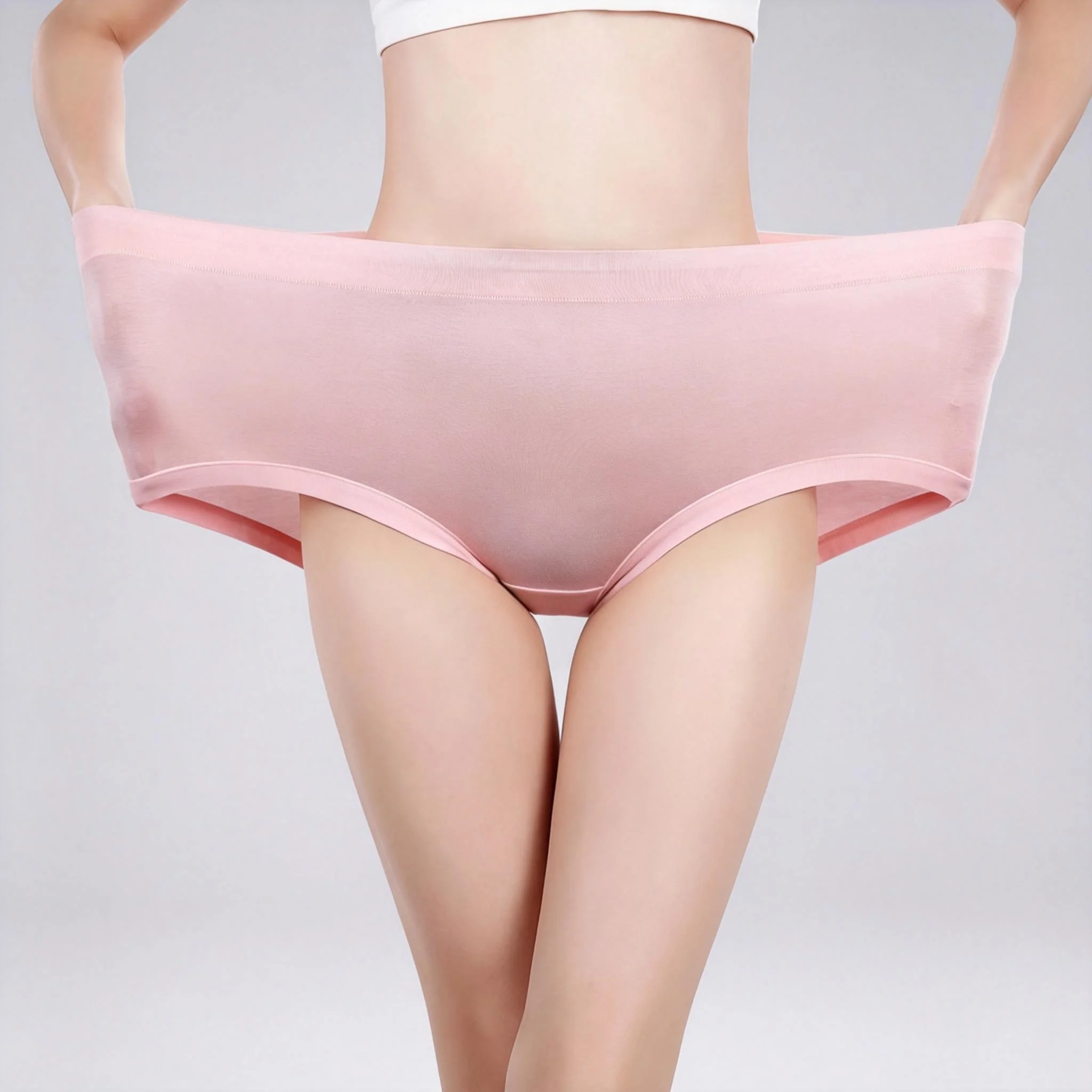 

1pcs Women's Panties Plus Size Modal Briefs Girls High Waist Underwears Females Comfortable Sexy Underpants Lady Solid Lingeries