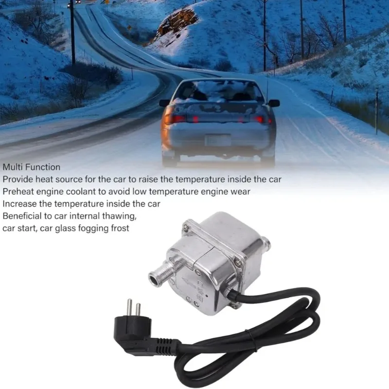 1500W Engine Coolant Preheater EU Plug Car Truck  Antifreeze Circulation Parking Heater Winter Starting Heater