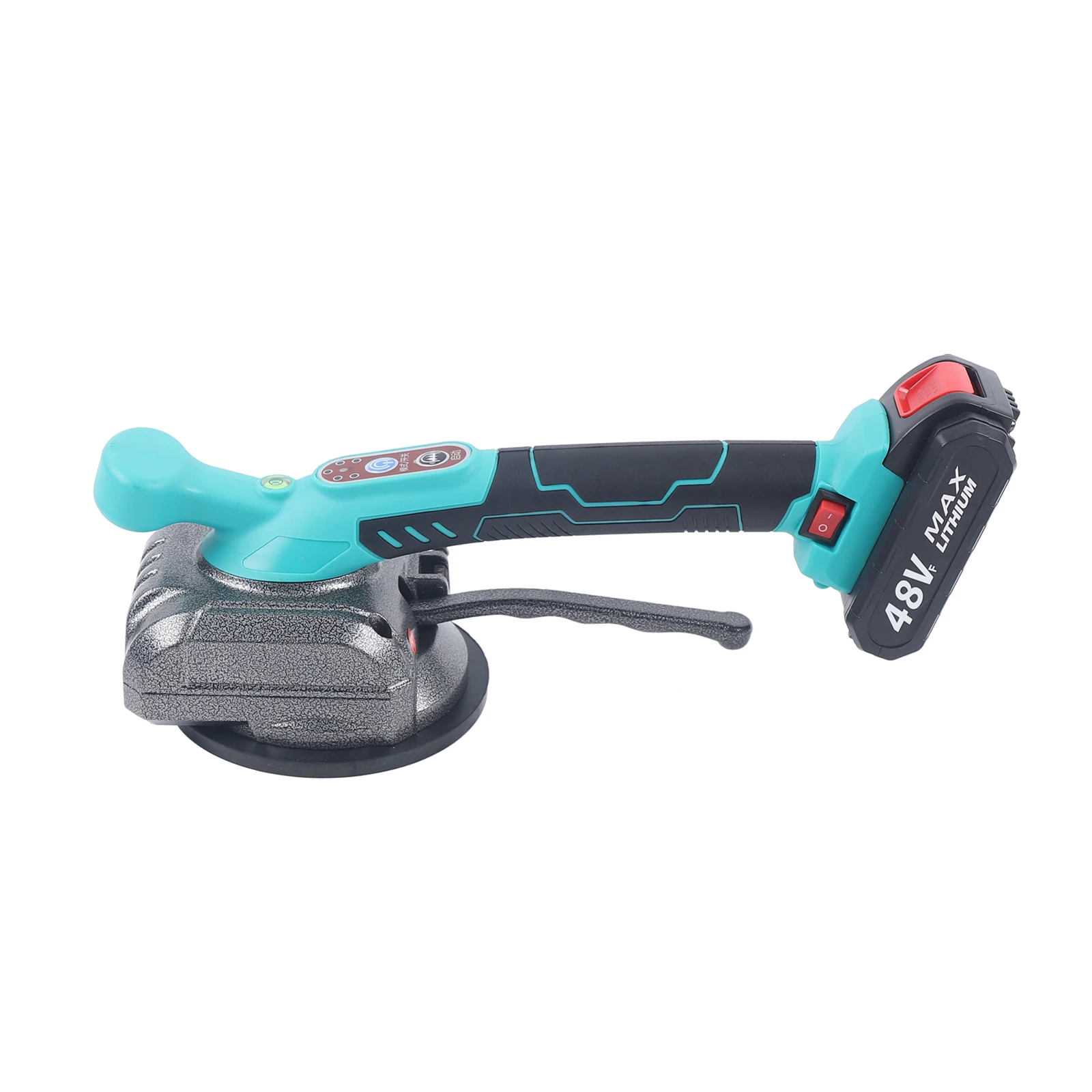 5-Speed Tiler Machine Electric Tile Vibrator Wall Floor Leveling Tiling Tools With 2 Batteries