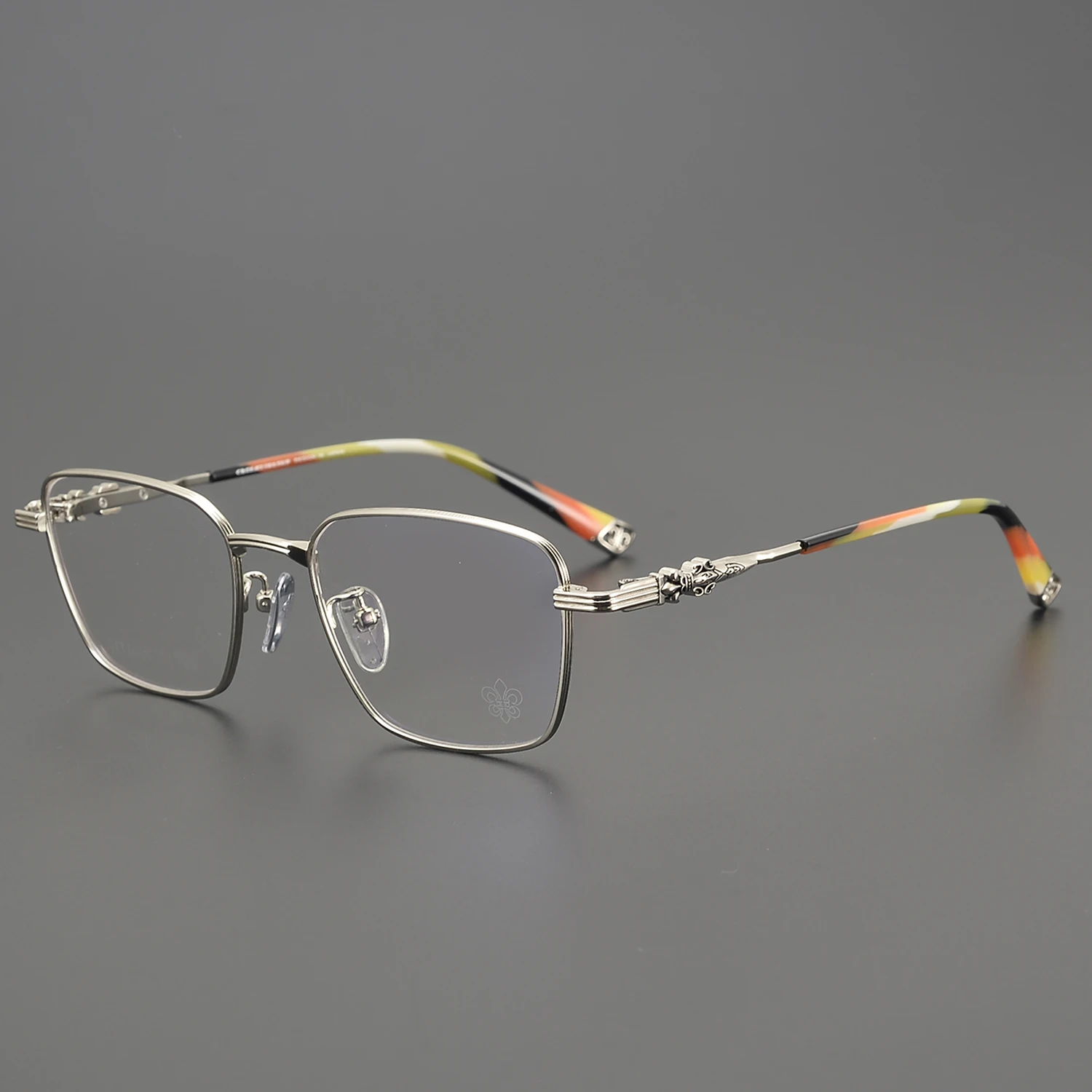 Retro Metal Thin Frame Myopia Glasses for Both Men and Women Optical Prescription Titanium Can Be Paired With Anti Blue Light