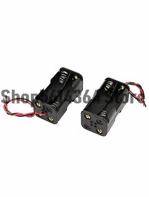 

5Pcs 2 Wire Lead Double Side Battery Holder Box for 4 x 1.5V AA Batteries