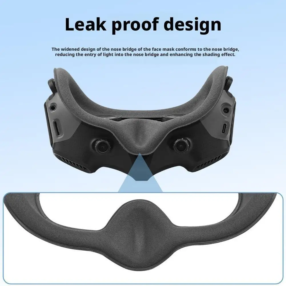 For DJI Neo/air 3s Flight Glasses 3-in-1 Layout Cover Pad Eye Mask Pad Goggles 2/3 Protective Accessories