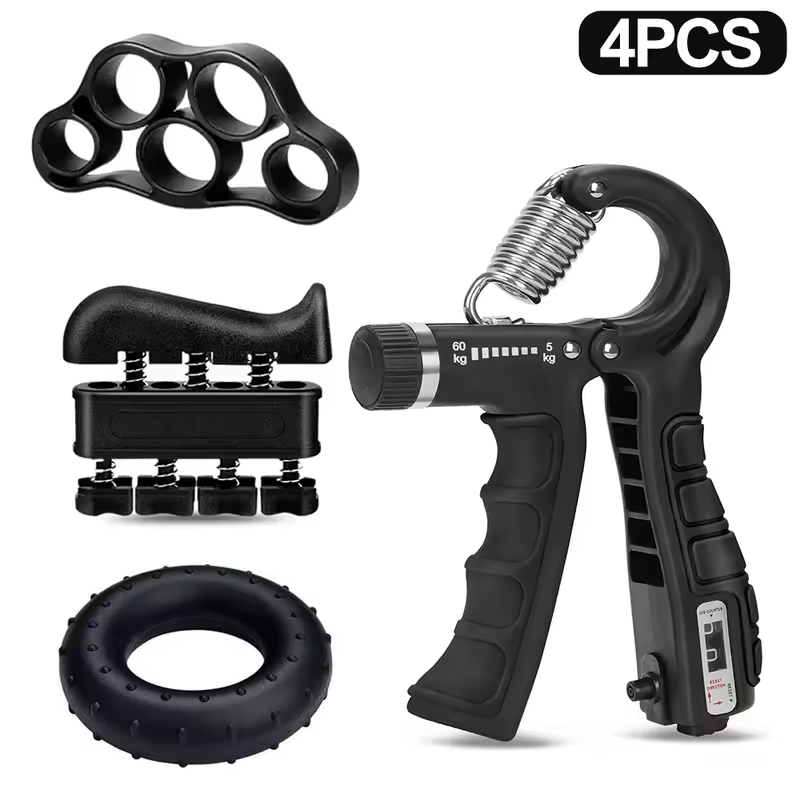5-60Kg Adjustable Heavy Hand Gripper Fitness Hand Exerciser Grip Wrist Training Finger Gripper Hand Strengthener for Patient - Image 10