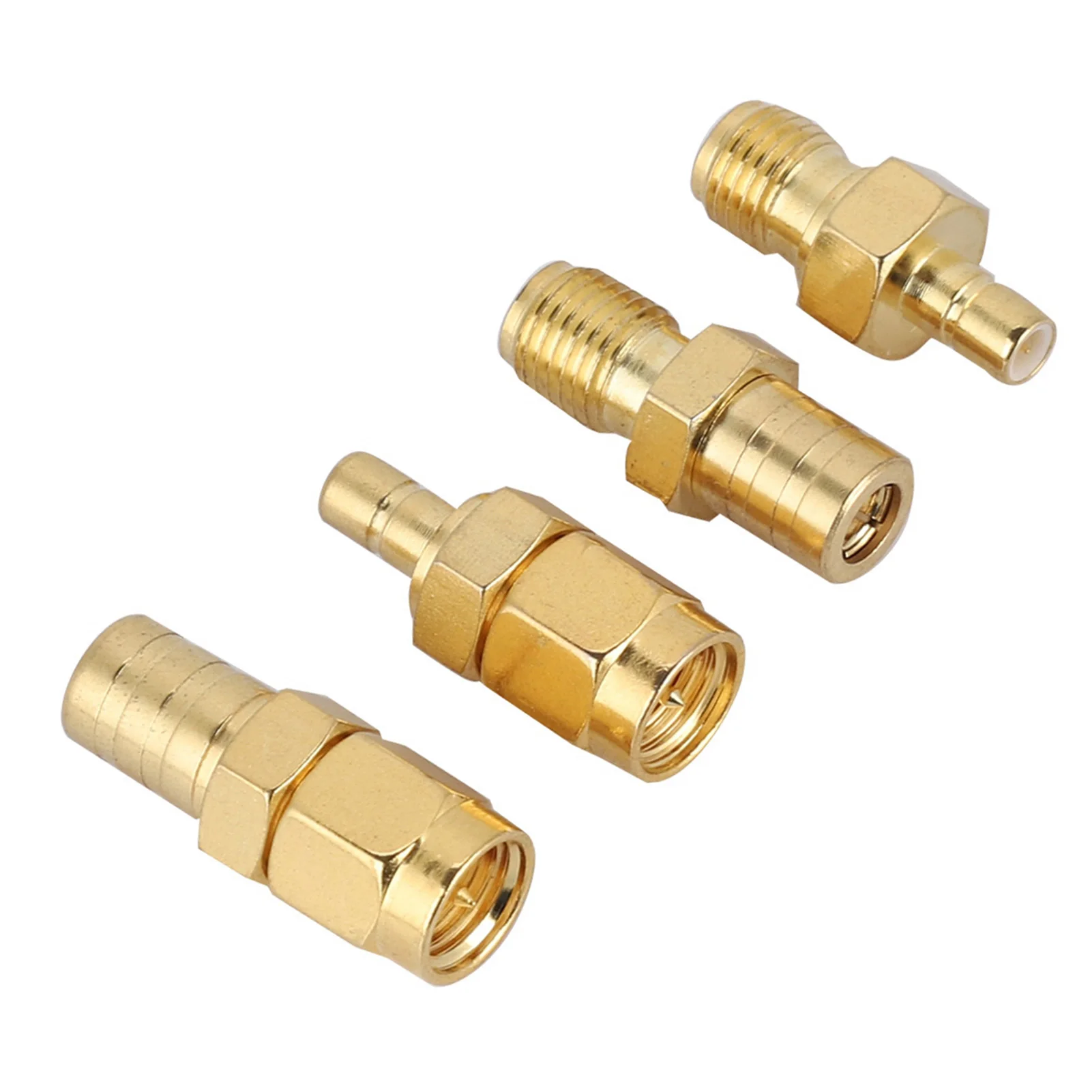 

SMA to SMB Adapter 4 Types RF Adapter SMA Adapter to SMB Connector RF Converter Set for DAB Car Radio Antenna