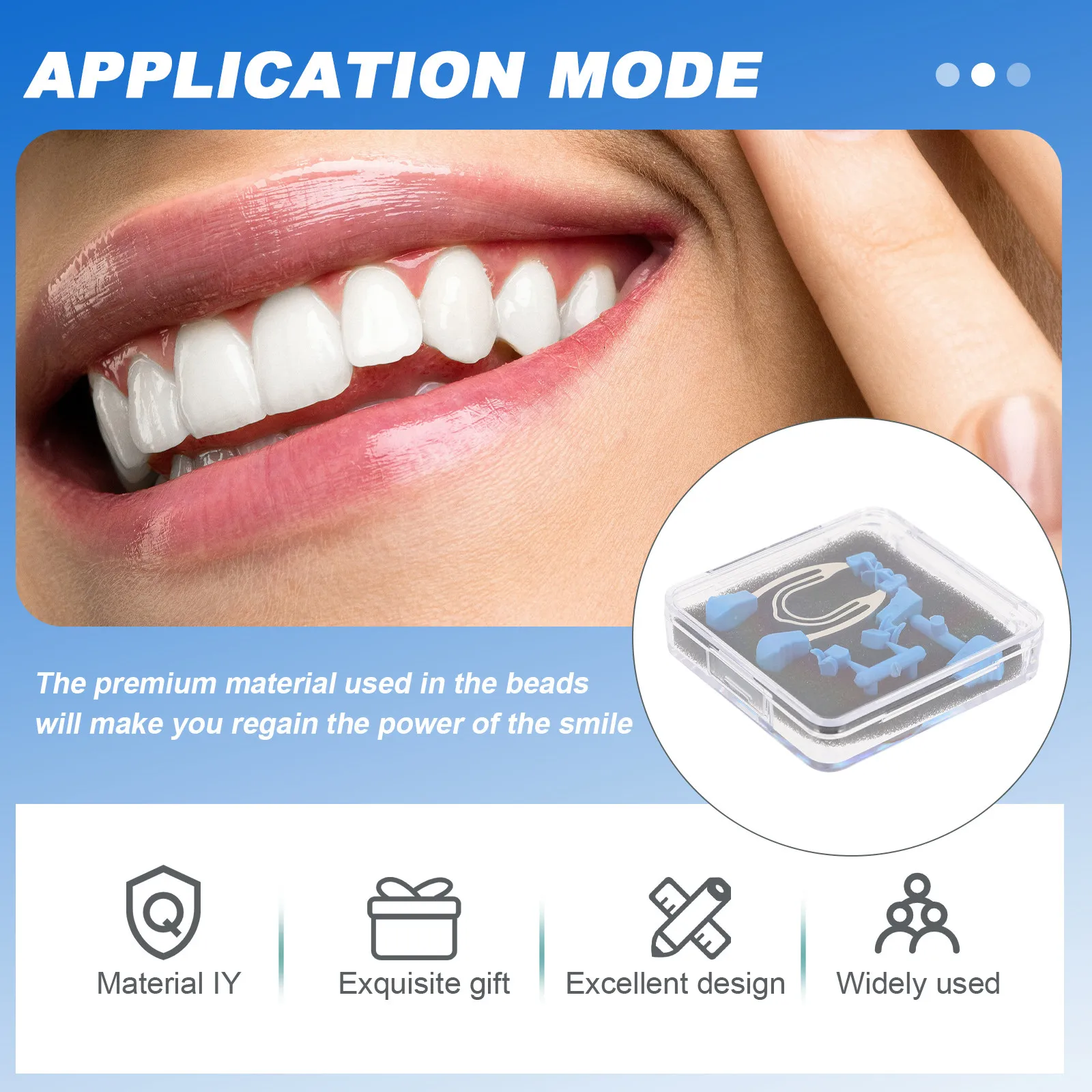 

3Pcs Stainless Steel Plastic Dental Matrix Clips Clamp Retainer for Teeth Cavity Preparation Orthodontic Dentist Clinic