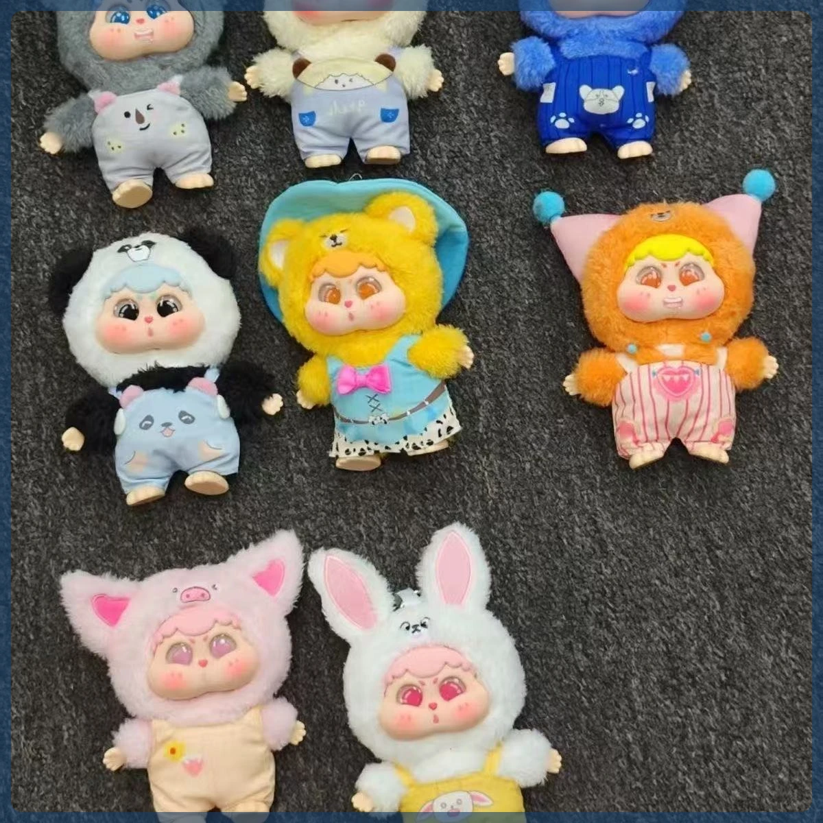

Anime Figure V3 Blind Box The Monster Blind Box Big Into Energey Series Macaron Vinyl Base Serie Monster Keychain Birthday Gifts