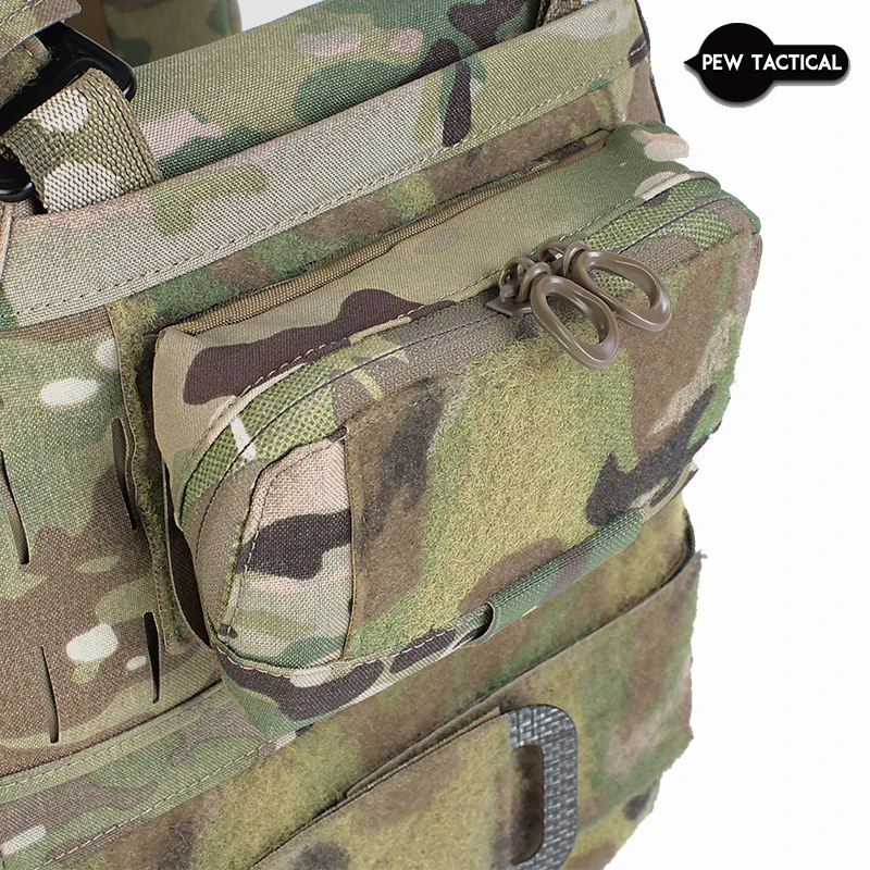 PEW TACTICAL MOLLE Admin Panel AIRSOFT Functional Chest leggero Molle Pouch accessori tattici PT-P019