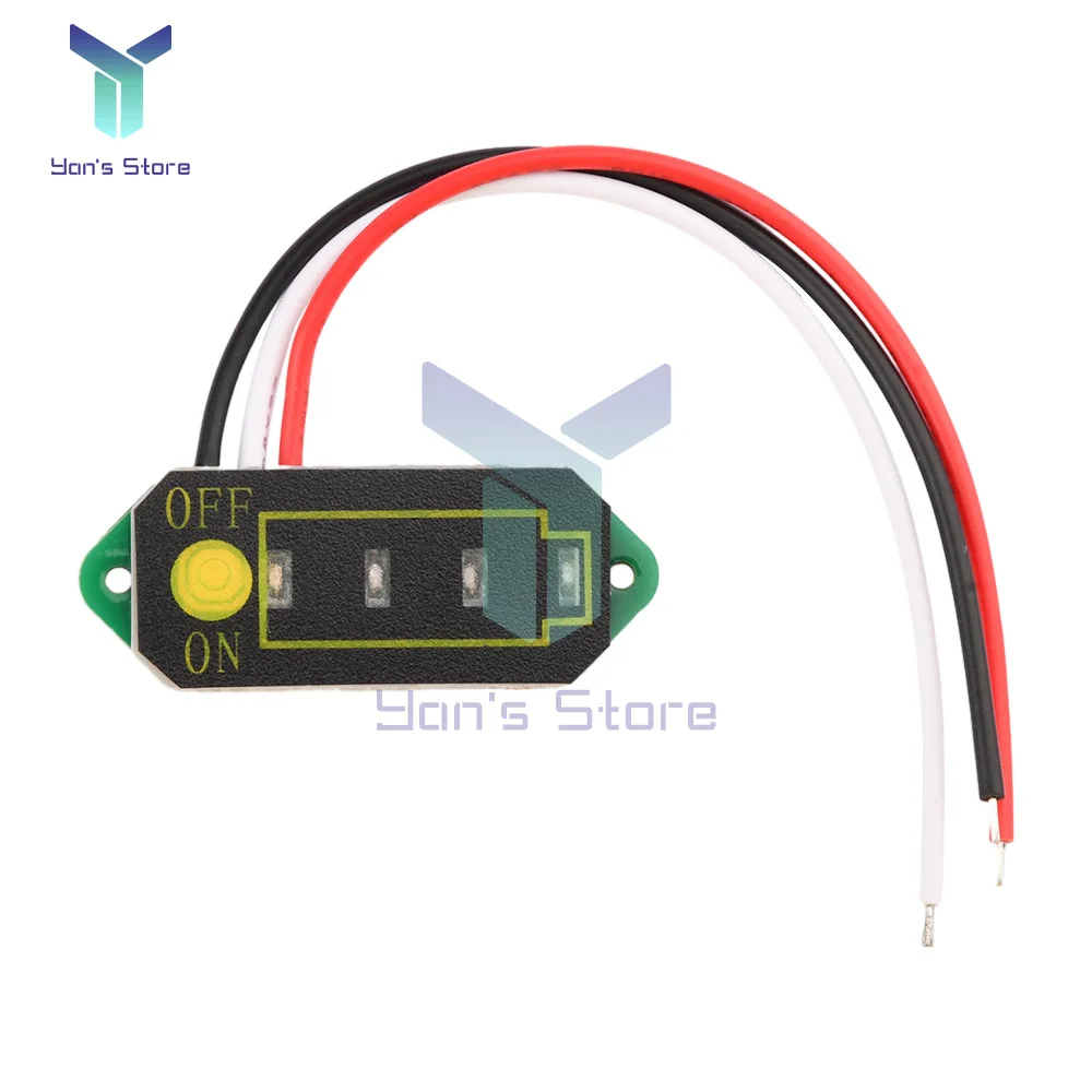 18650Lithium Battery Power Display Charging Indicator Flashing FOR 1S 2S 3S 4S 5S 6S 7S 13S 16S Three Wire Battery Level Display