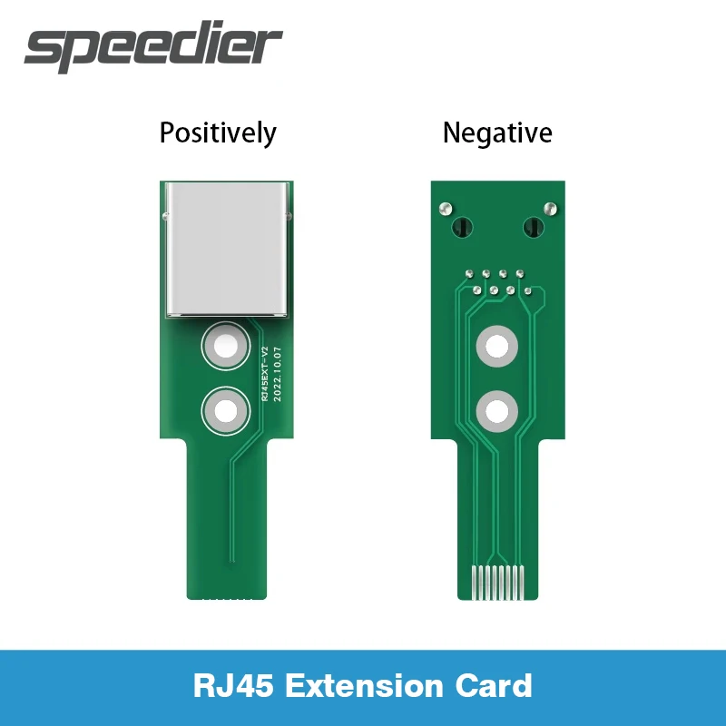 RJ45 Extension Adapter Card RJ45 Male To Female To Board Network Interface 8P8C Fixture Board For Network Card Ethernet Cables