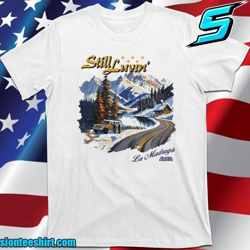 Футболка Delaossa Still Luvin 2025 года, размер от S до 5XL Футболка Delaossa Still Luvin 2025 года, размер от S до 5XL