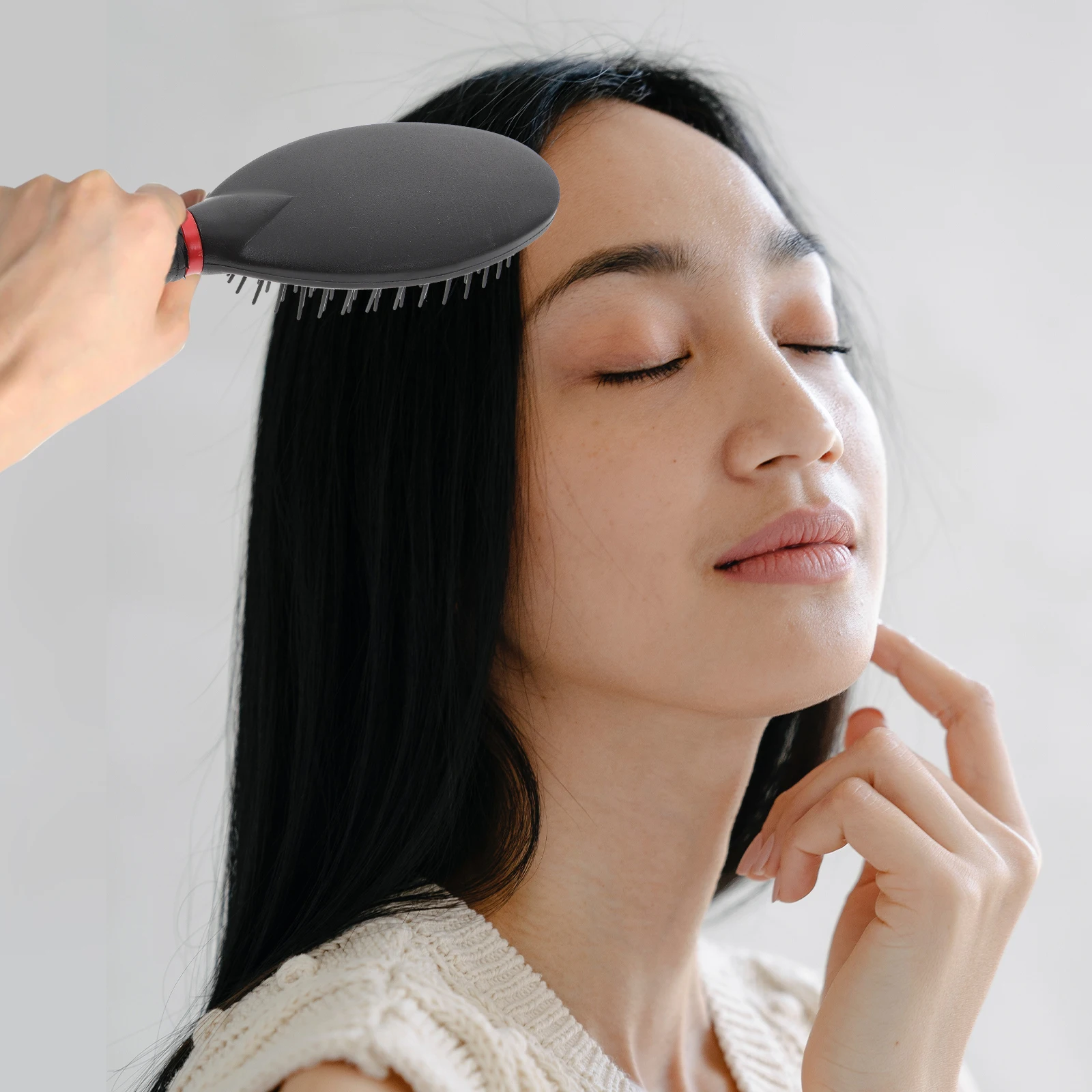 

1 комплект, парикмахерская расческа, набор зеркал, прочная удобная ручка, инструменты для массажа кожи головы, домашнее использование, салон, парикмахерская, зеркальная расческа