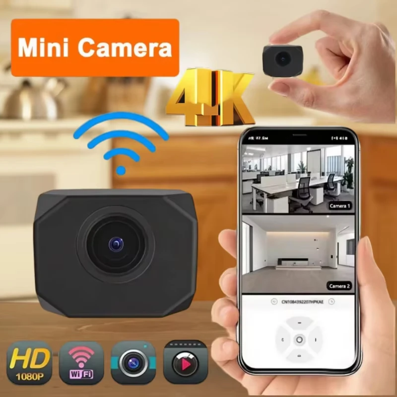 OnePlus 4KHD WiFi Security Camera for Home Mini Smart Indoor IP Surveillance with APP Remote Monitoring Portable Design 2026 New