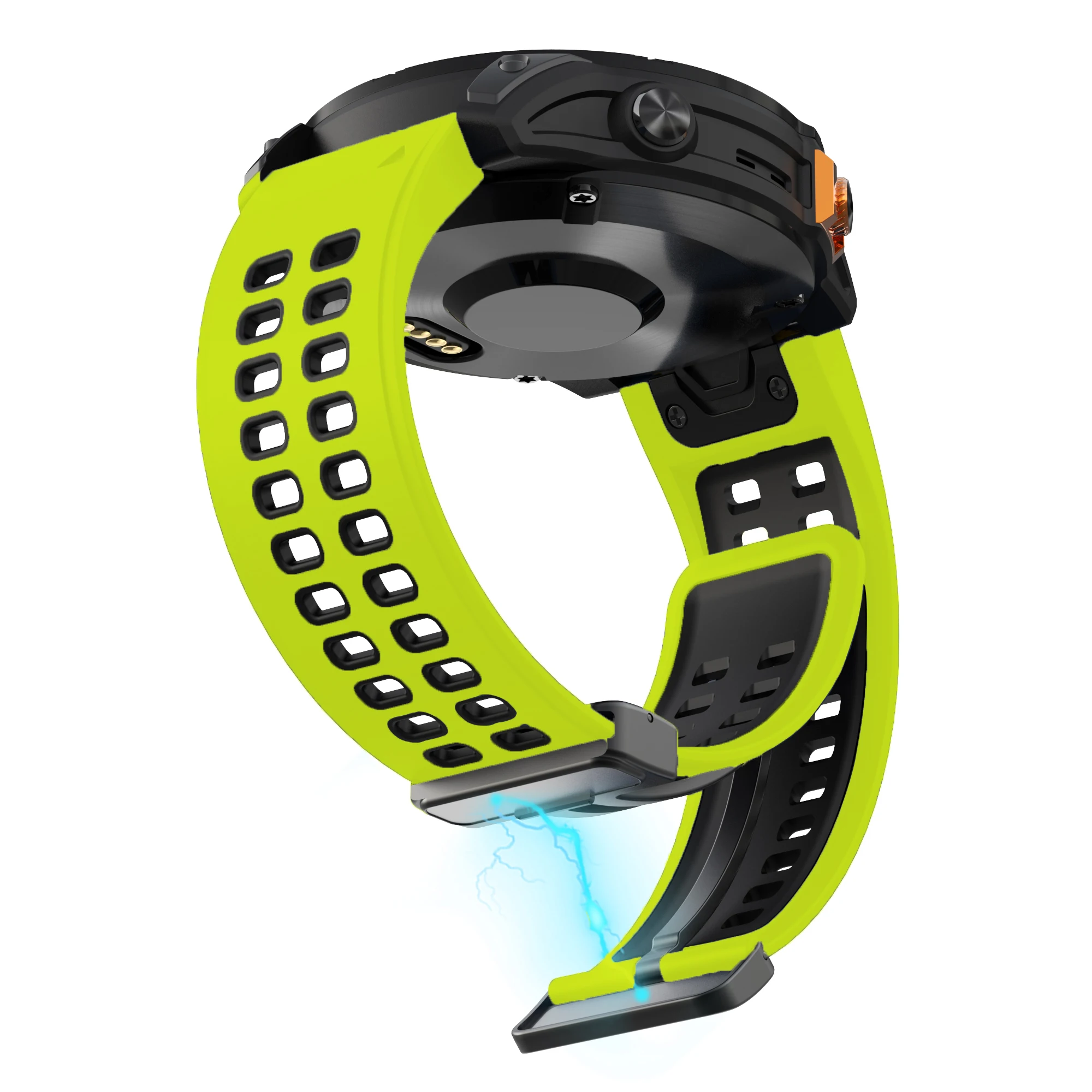 22mm 26mm Silicone Watch Strap For Garmin Fenix 8 Pro 8 E 7X 7/Tactix 8 7/Enduro 3 2/Instinct 2X Replacement Smart Watch bands