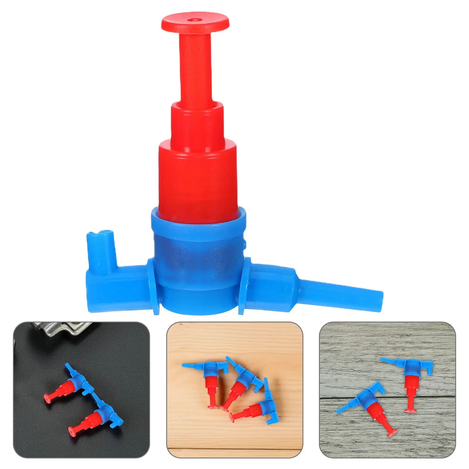 

50Pcs Water Gun Pump Plastic Replacement High Efficiency Smooth Powerful Spray Repair Parts for Outdoor Water Sprayer