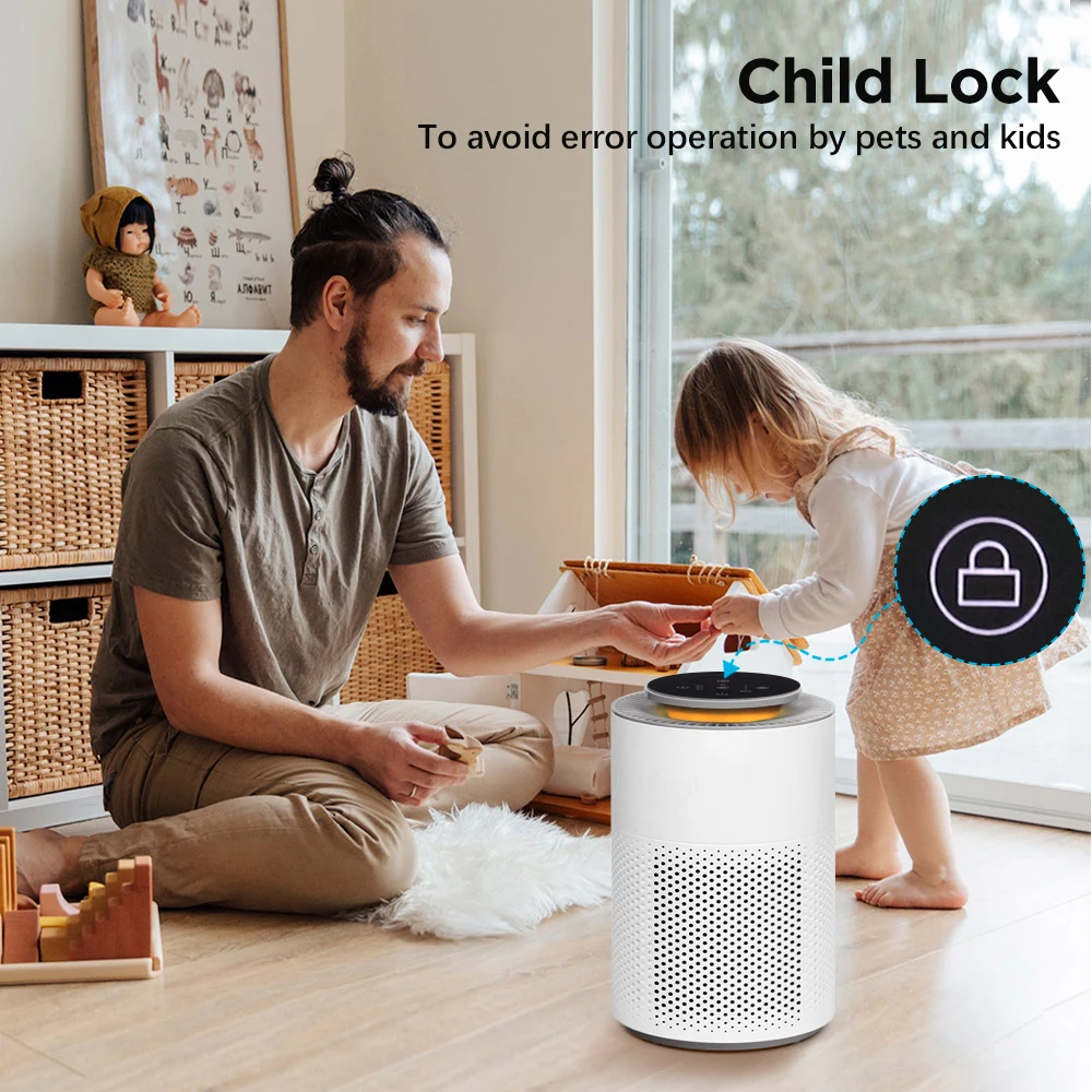 الصين أسعار الجملة غرفة المنزلية فلتر Hepa لتنقية الهواء المحمولة #6