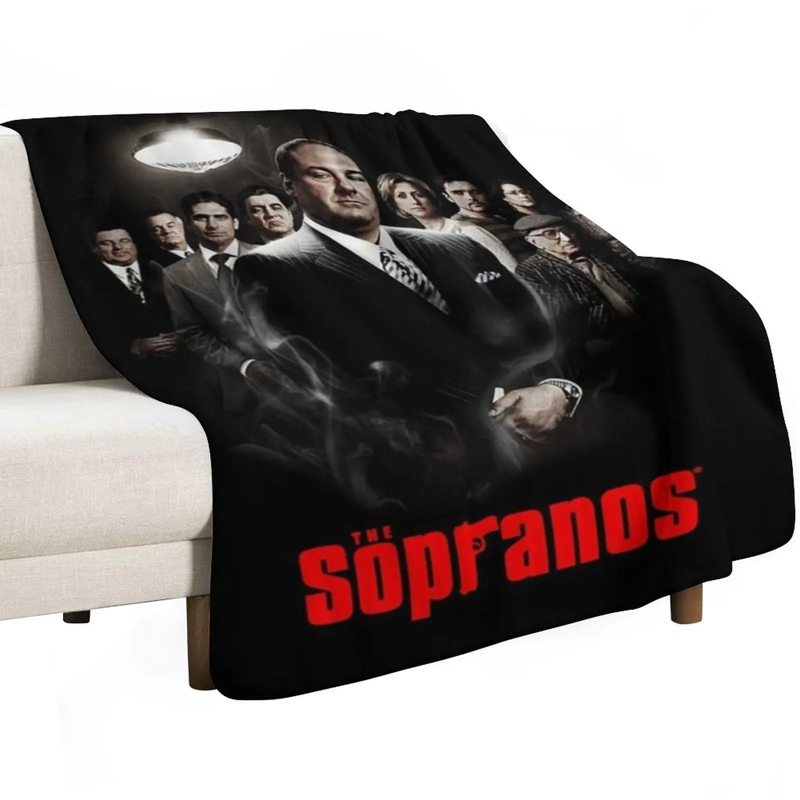 Sopranos Vintage Throw Blanket Tourist Decoratives manga Moving Nap For Decorative Sofa Blankets