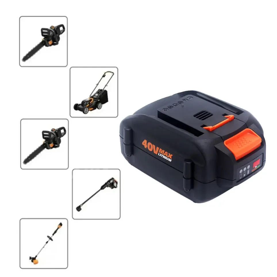 Worx 6000 original brandneue austauschbare worx 40v 5000mah/3000mah/mah Lithium-Ionen-Batterie Werkzeug batterie wa3580