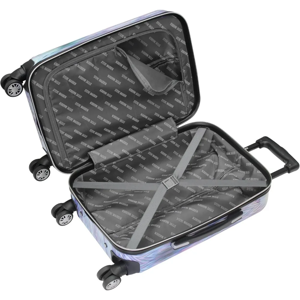 Mala rígida abs + pc resistente a arranhões de 28 polegadas - coleção de bagagem leve de designer