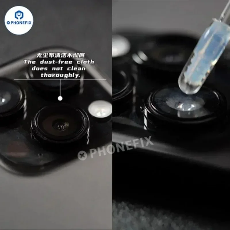 2UUL Portable Camera Lens Cleaner Phone Camera Lens Screen Cleaning Tool Resin Synthetic Stick Dust Fingerprint Removal 24/48Pcs
