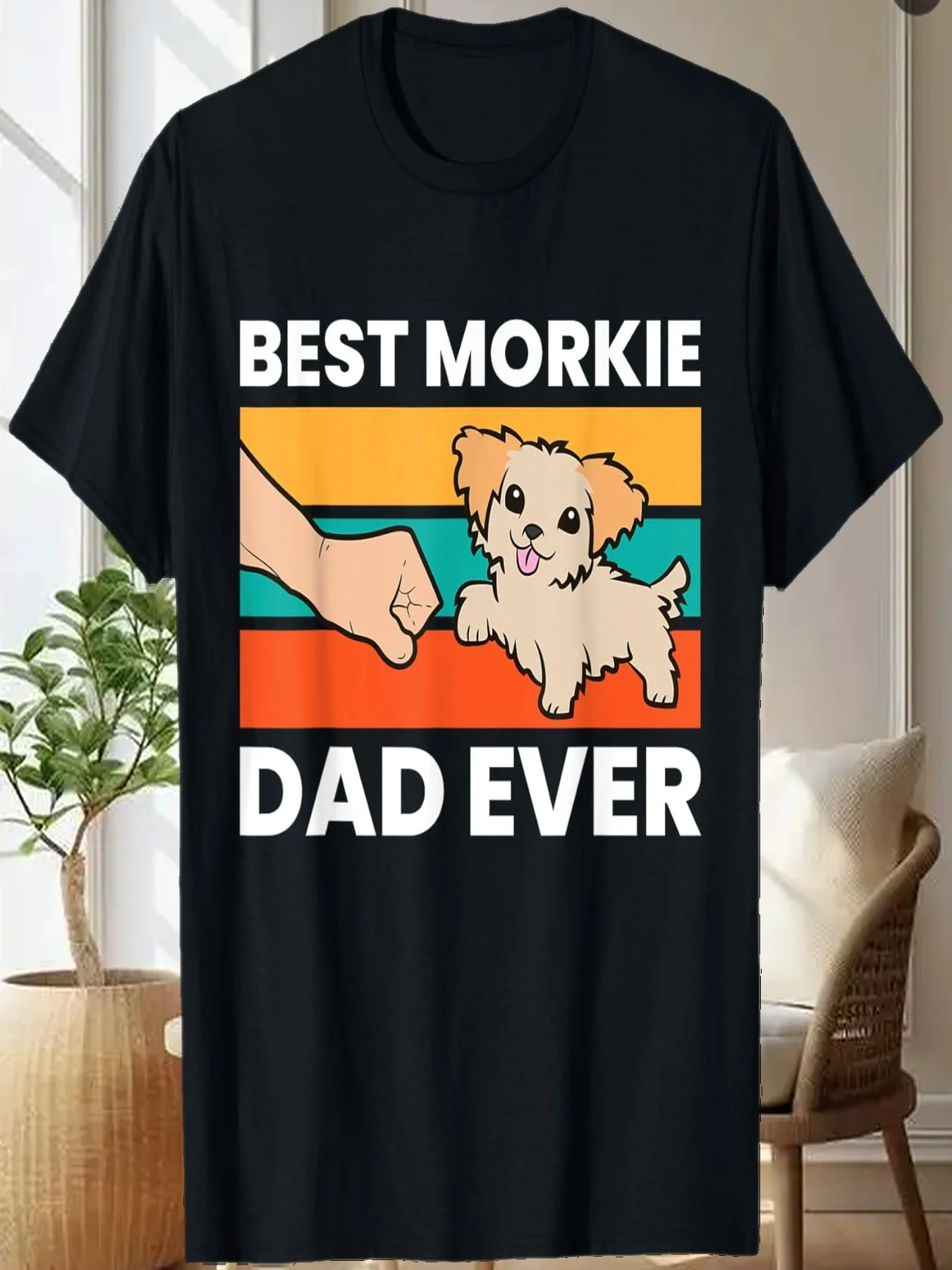 

Футболка Best Morkie Dad Ever Pet Morkie Dog