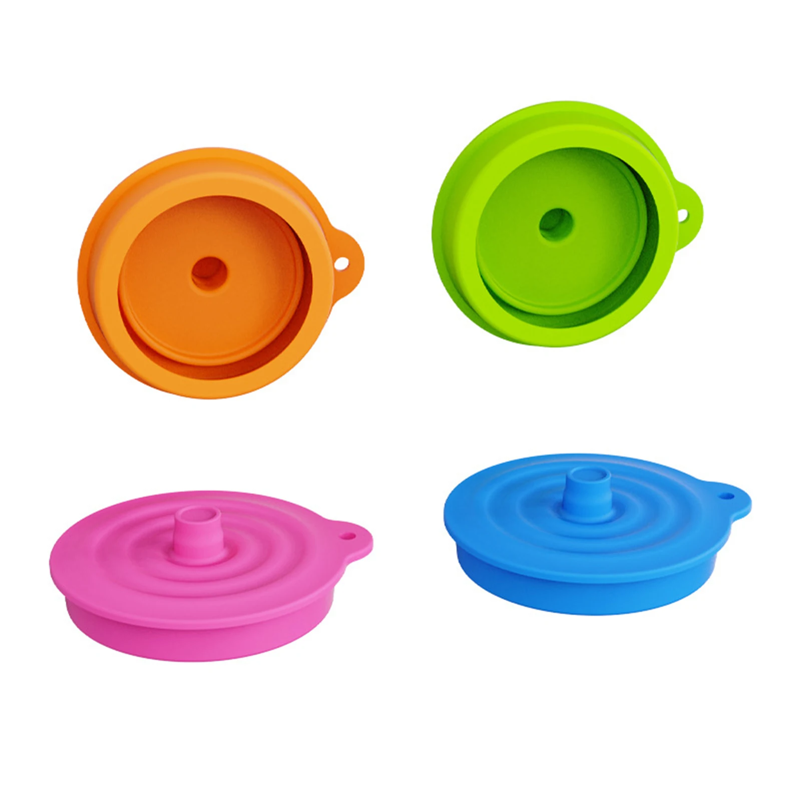 Mixed-color Mason Jar Silicone Lids Wide-mouth Bottle Caps Sealing Leak-proof Preservation Lids for Home Kitchen