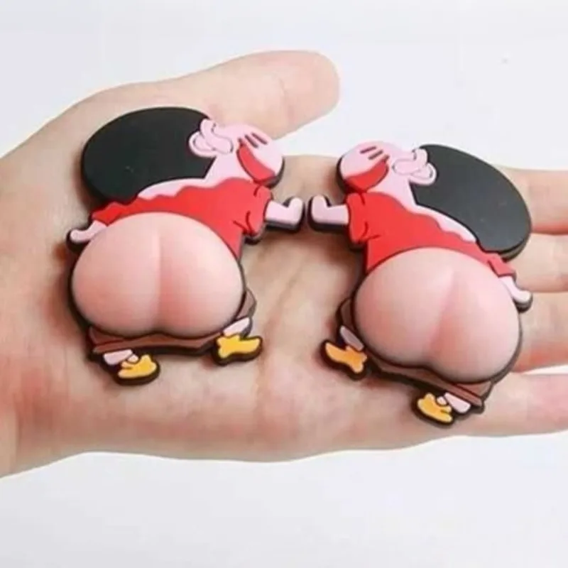 

Crayon Shin-chan Silicone Patch Cute Creativity Collision Prevention 3D Stereo Car Door Scratch-resistant Anti Scratch Ornament