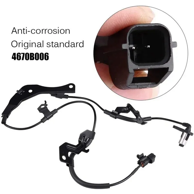 Front Right ABS Wheel Speed Sensor 4670B006 0265009847 For Mitsubishi Pajero Montero Sport Strada Triton L200 2.4L Parts