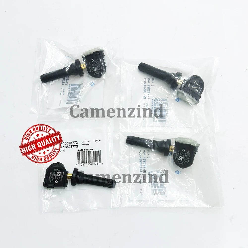 4 قطعة 433 ميجا هرتز TPMS الإطارات الاستشعار 13598773 لكاديلاك CT6 SRX شيفروليه ماليبو أوبل بولت فيفا 13516165 13540602 13506028 13589601