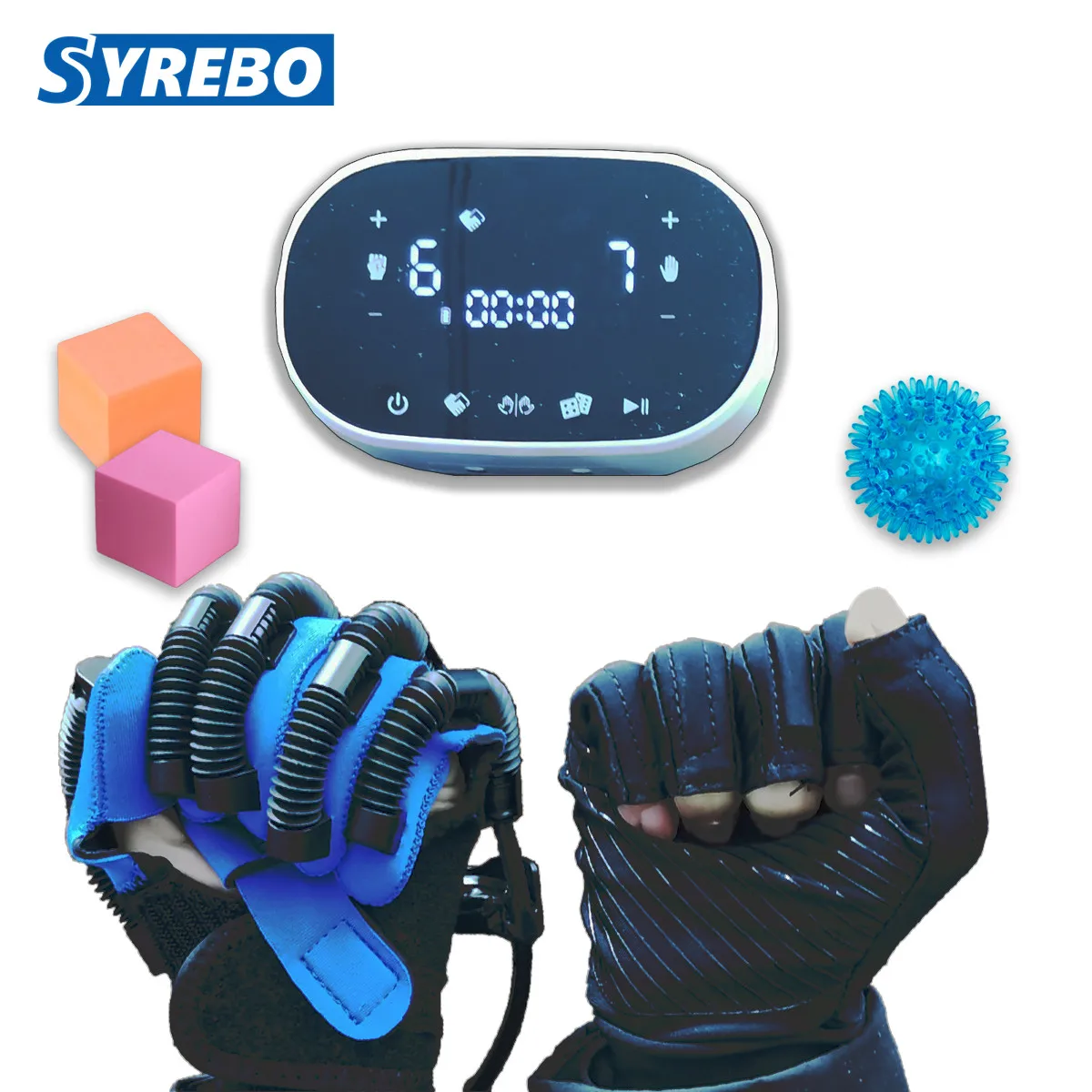 

Syrebo SY-HRC11 Stroke Rehabilitation Equipment Hand Finger Stroke Exercise Rehabilitation Robot Glove