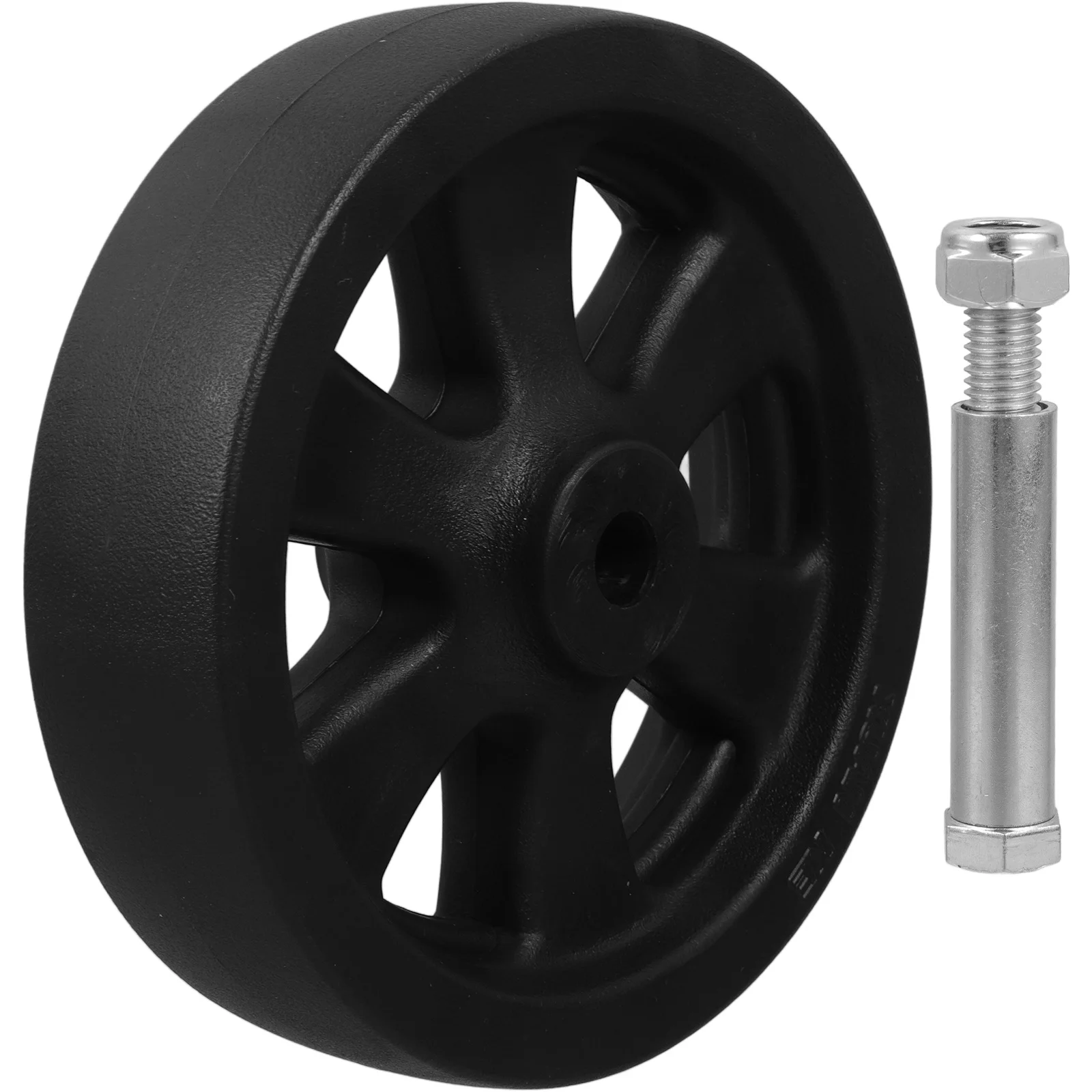 

Boat Trailer Nylon Roller 8 Inch Practical 360 Degree Rotation Heavy Duty Boat Trailer Guide Wheel Ribbed Wobble Roller