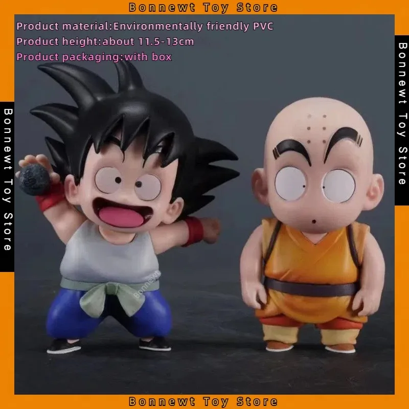 

Dragon Ball Q Version, Cute Krillin, Funny Goku, Boxed Hand-made Office Ornament Model For Friends gifts Wholesale