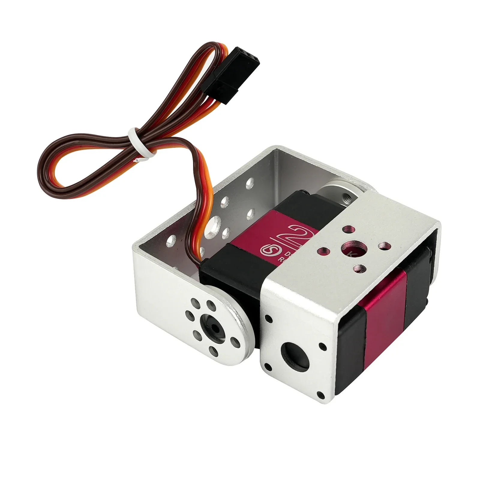 25KG Robot Digital Servo High Torque Metal Gear Waterproof U Mounting Bracket 180/270 Degree for Robotic Arm RDS3225 Servo Motor