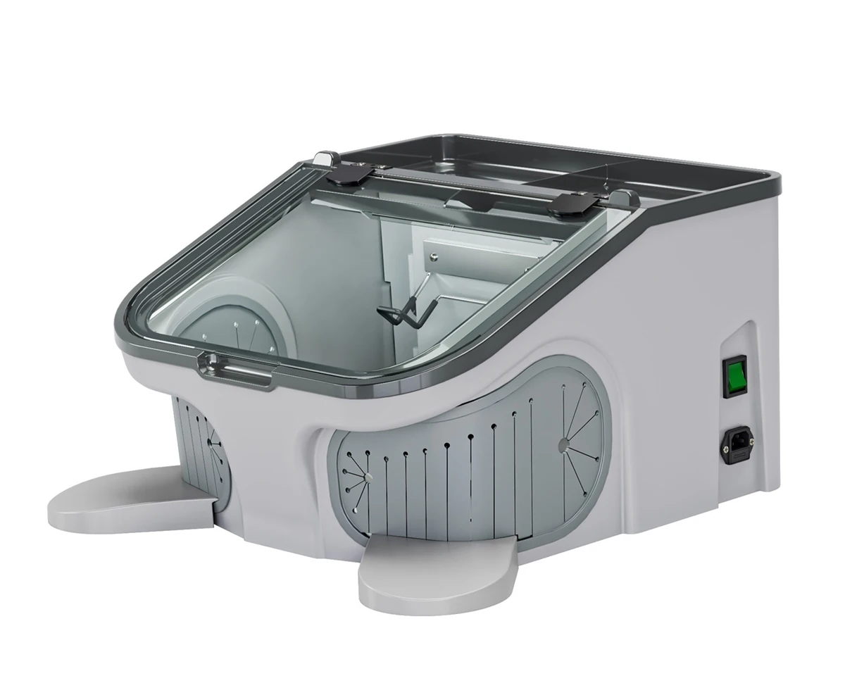 Dust Collector Vacuum Cleaner Polishing Workstation Vacuum Extractor Sandblaster box for Grinding Polishing Dental Lab Equipment