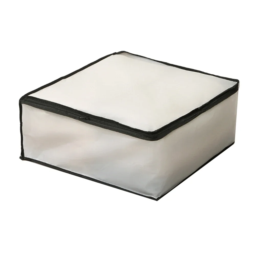 For Travel For Under Beds Quilt Storage Bag Home Organization White Large Capacity Storage Box Robust Materials