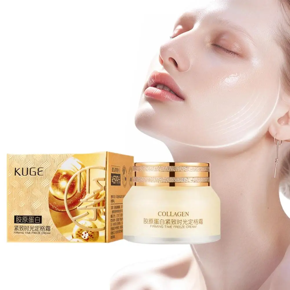 

Коллагеновый двойной восстанавливающий крем для лица, увлажняющий осветляющий крем, укрепляющий и лифтинг, восстанавливающий крем против морщин, корейский уход за кожей