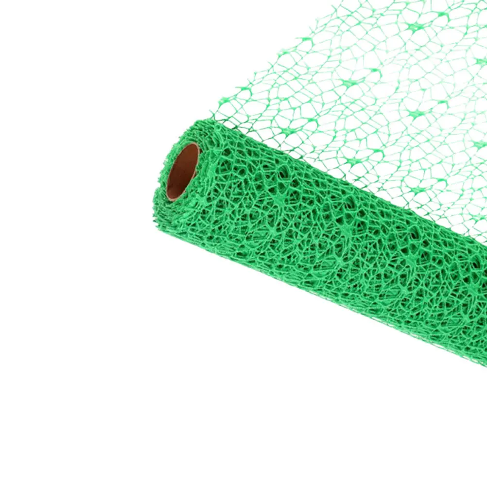 1 롤 자카드 망사 장식 DIY 데코 밝은 색상 메쉬 선물 포장 파티 배경 트리 펜던트 웨딩용