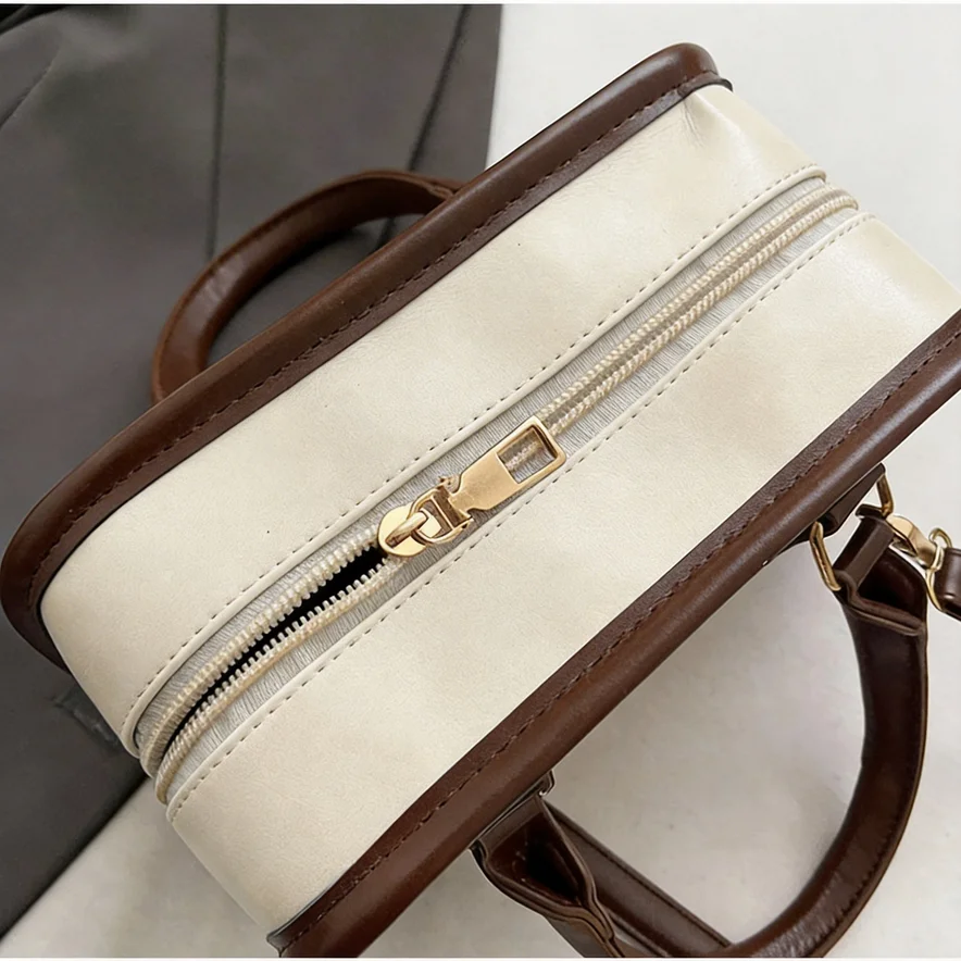 

Commuter Bag Classic Fashion Crossbody Bag Ladies Handbag Youthful Mini Boston Bag For Shopping Leisure Casual Events