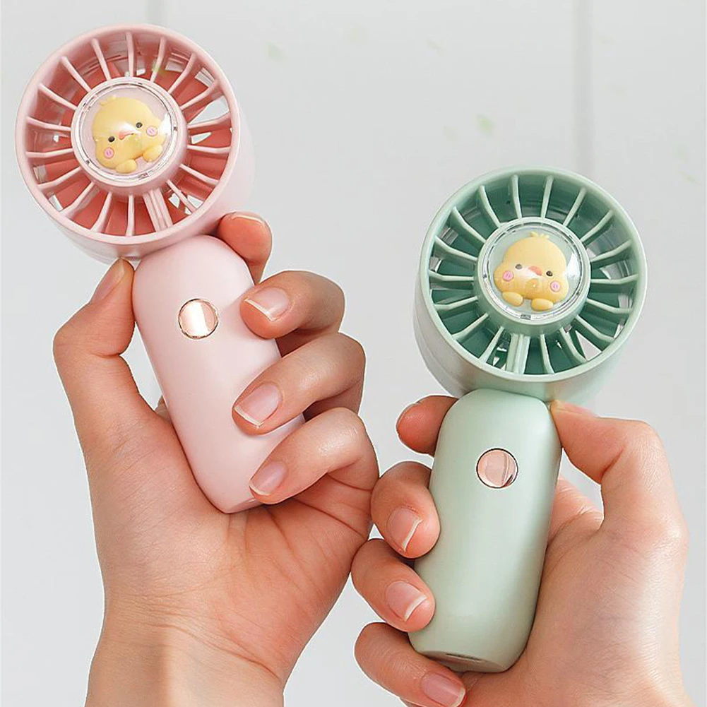 

Mini Handheld Small Fan Portable Portable Silent Office Desk Student On Dormitory Charging Outdoor Hand Holding Fan Small