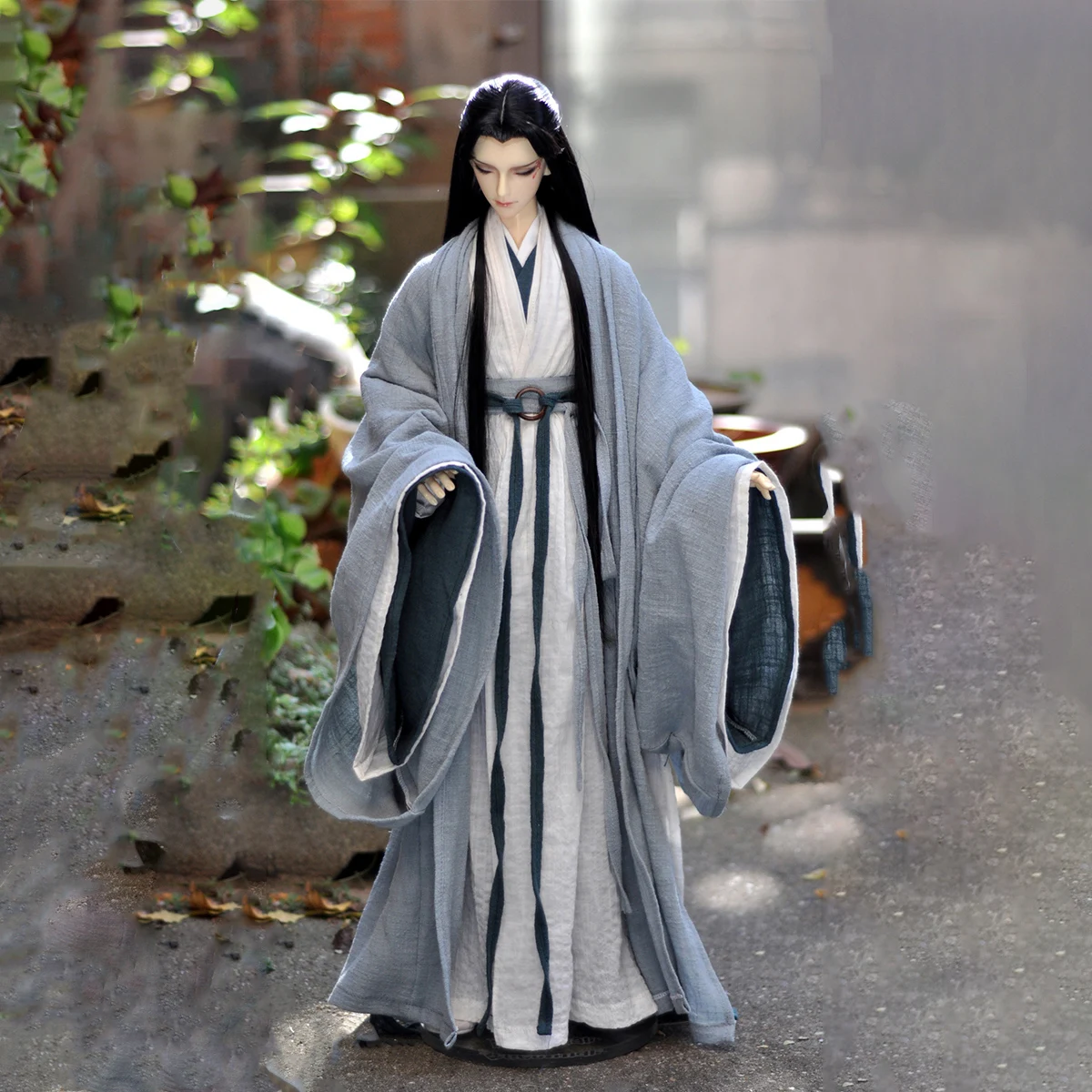 

1/3 Ancient Costume BJD Clothes Chinese Hanfu Robe Samurai Outfit For BJD/SD SD13 POPO68 SSDF ID75 Uncle Doll Accessories C2075