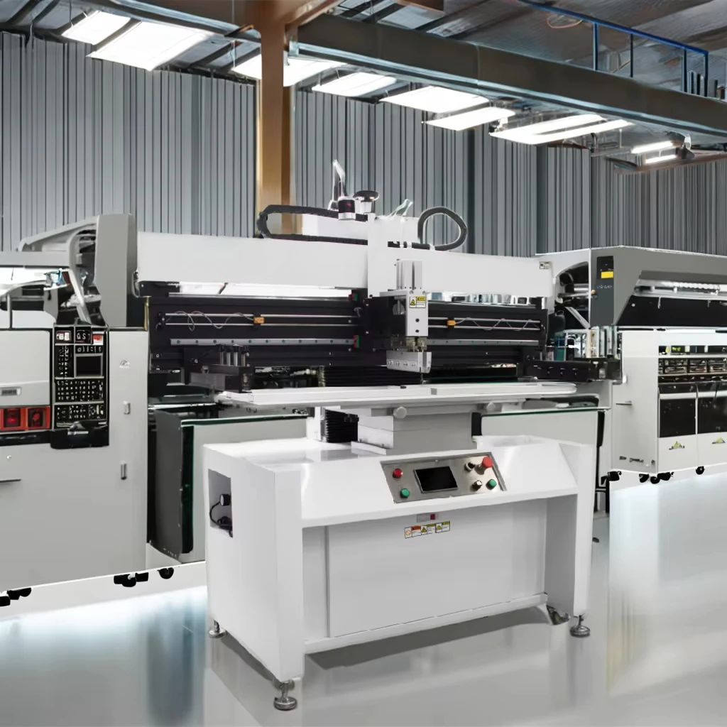 Customized PCB Printing Machine Screen Board Design Making SMT Semi Automatic Stencil Printer Machine 500mm/600mm/1200mm/1500mm