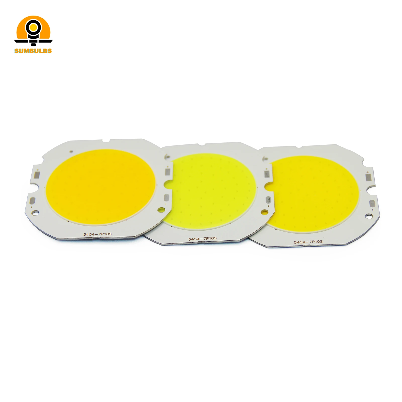 [SUMBULBS] 42mm Lighting Ares Diameter 54x54mm LED COB Light Source for Down Light Bulb Lamp 10W 20W 30W Natural Warm Cold White